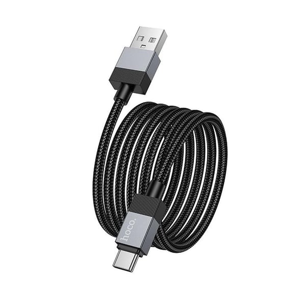 Hoco USB-A - USB-C 3A Kabel 1m X110 - Svart