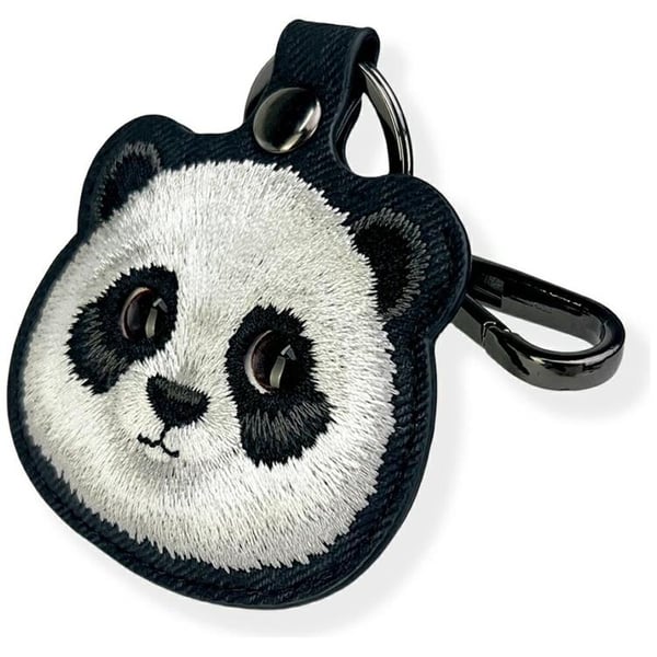 Nimmy AirTag Skal Big Eyed Pet 2.0 Panda - Svart
