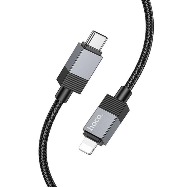 HOCO USB-C - Lightning 27W Kabel 1m X110 PD - Sort