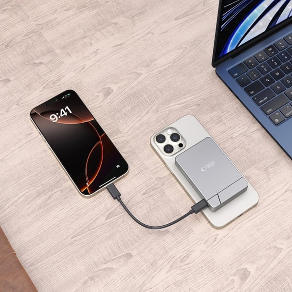 Tech-Protect Magsafe Powerbank 5000mAh PB14 LifeMag - Grå