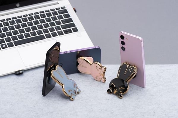 Mobiiliteline RABBIT Stick-on - Sininen