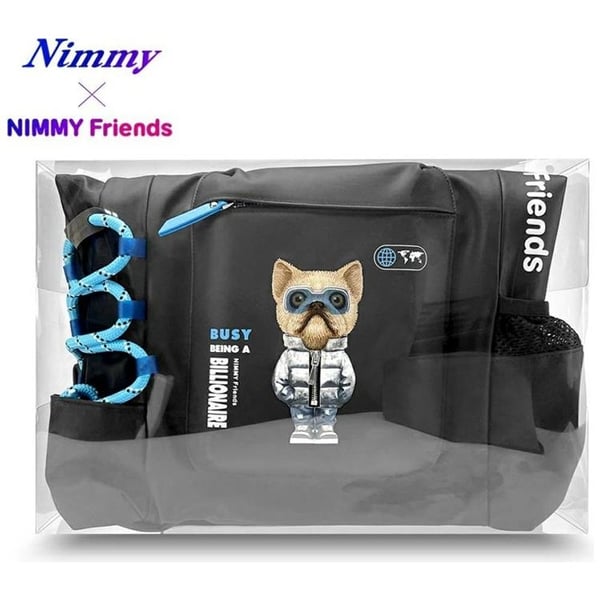 Nimmy Dator Ryggsäck 14" Cool&Cute 2.0 Dog - Svart