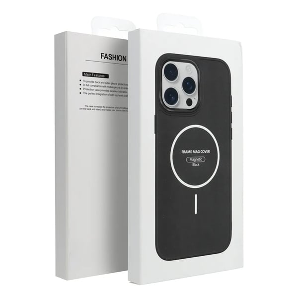 Mobilskal till iPhone 13 Mini Magsafe Frame - Svart