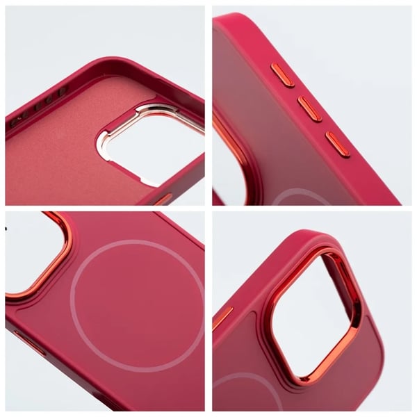 Mobilskal till iPhone 13 Mini Magsafe Frame - Magenta