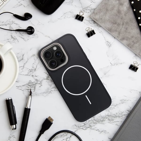 Mobilskal till iPhone 12 Mini Magsafe Frame - Svart
