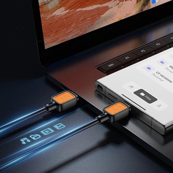 HOCO USB-C til USB-C Kabel 3A 60W 1m X108 - Sort