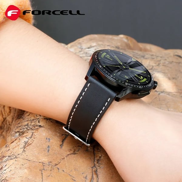 Forcell Galaxy Watch 20mm Armband FS21 - Svart