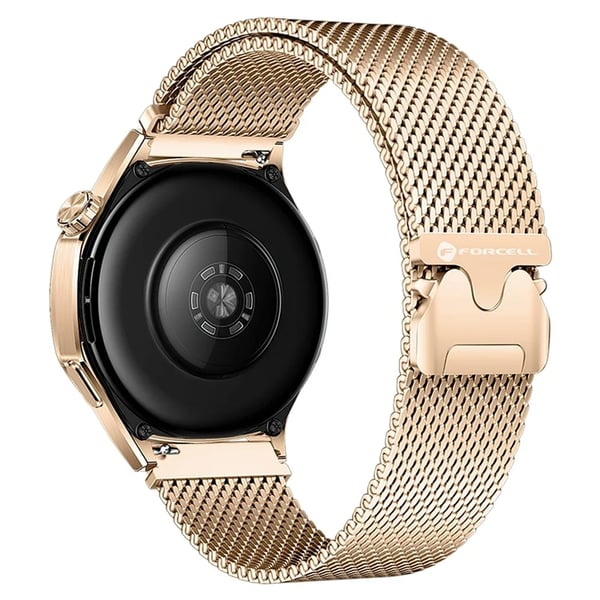 Forcell Galaxy Watch 22mm Armband Magnetic Steel - Guld