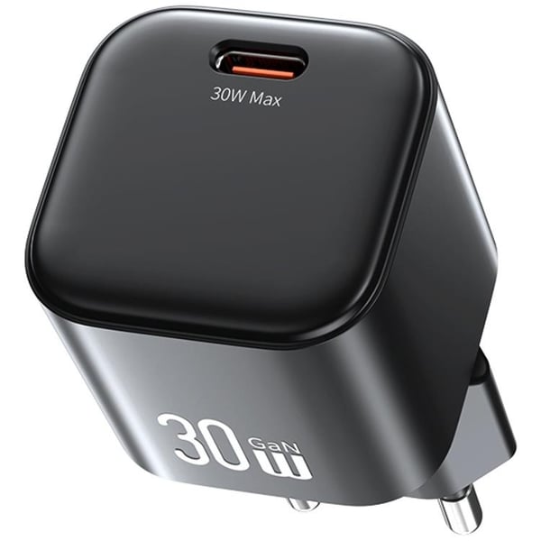 USAMS Snabbladdare 30W USB-C Med USB-C 1m Kabel JO Series - Vit