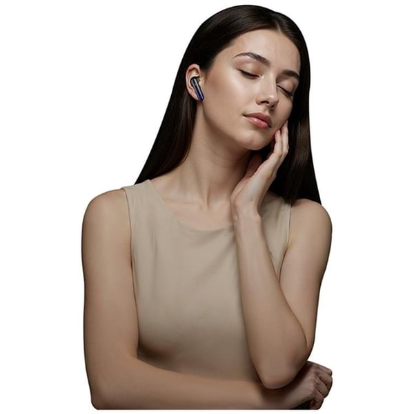 USAMS TWS In-Ear Hörlurar Bluetooth ANC ENC Echo E02 - Svart