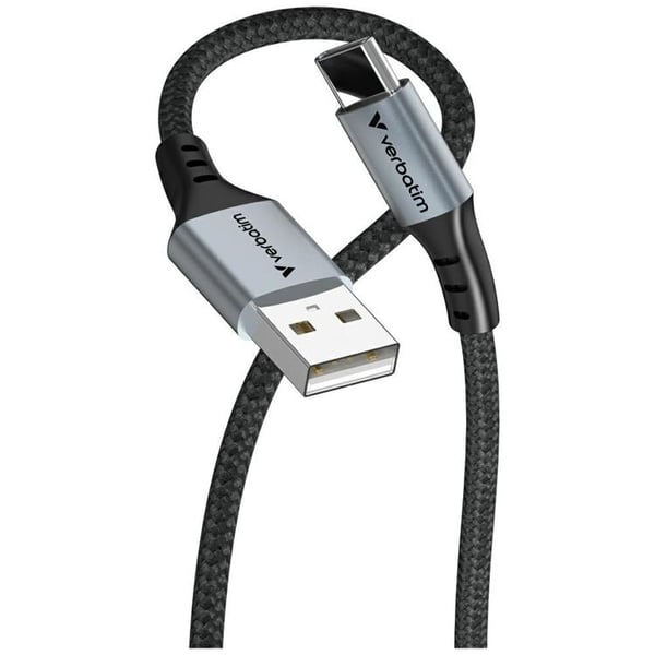 Verbatim USB-A Till USB-C Kabel 120cm Sync & Charge - Svart