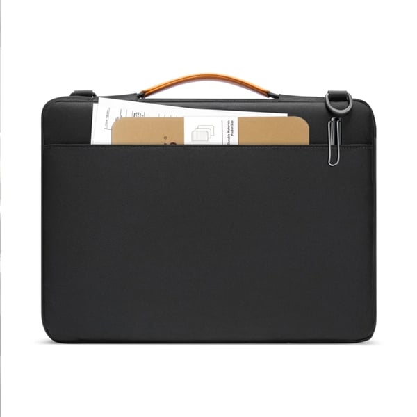 Tech-Protect Datorfodral 15-16" Defender - Svart/Orange