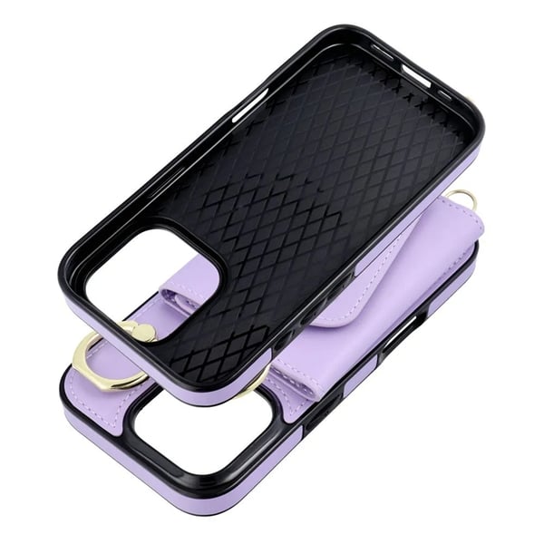 Telefontaske til iPhone 13 Wonder Kortholder - Lilla