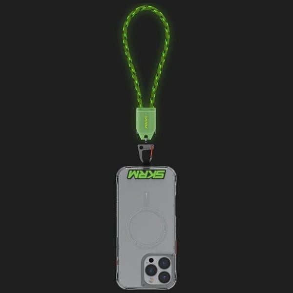 Skinarma 2in1 USB-C til USB-C kabel håndledssnor Dyno Ve - Niteglow