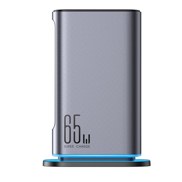 Joyroom Snabbladdare 65W 4xUSB-C 2xUSB-A GaN - Mörkgrå