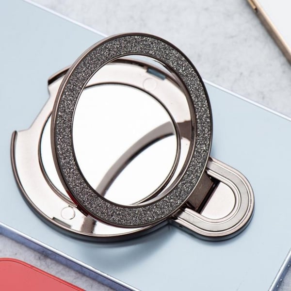 Mobilställ CIRCLE MIRROR Stick-on - Svart