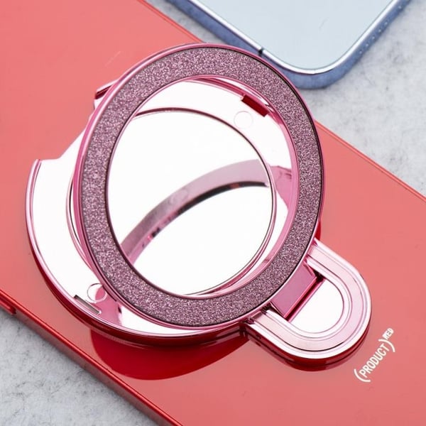 Mobilställ CIRCLE MIRROR Stick-on - Rosa