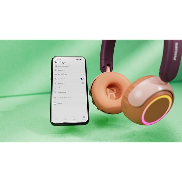 PHILIPS On-Ear Hovedtelefoner Bluetooth Børn Volumenbegrænsning - Brun