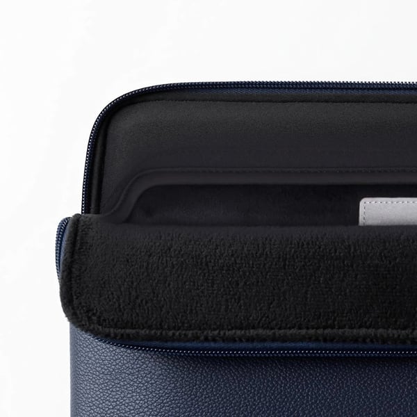 Tech-Protect Datorfodral (13-14") Fleece - Marinblå