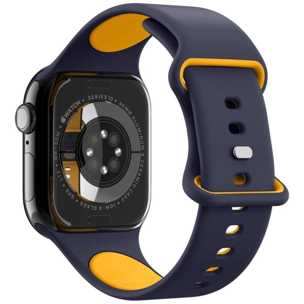 Spigen Apple Watch (44/45/46/49) Armband Nano Pop - Marinblå