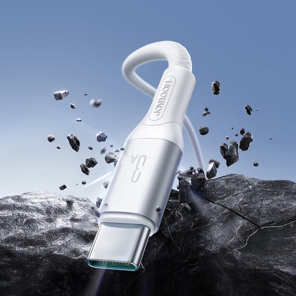 Joyroom USB-A - USB-C kabel 3A 1m Flash Series - Vit