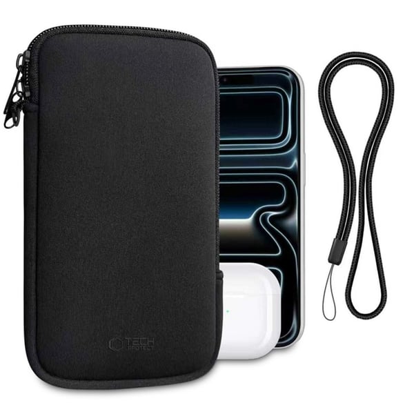 Tech-Protect Universell Fodral 6.0 - 7.2 tum - Svart