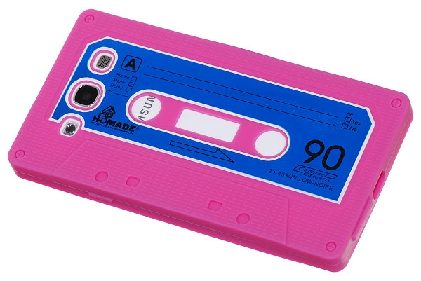 Cassette silikon skal till Samsung Galaxy S3 i9300 (Magenta)