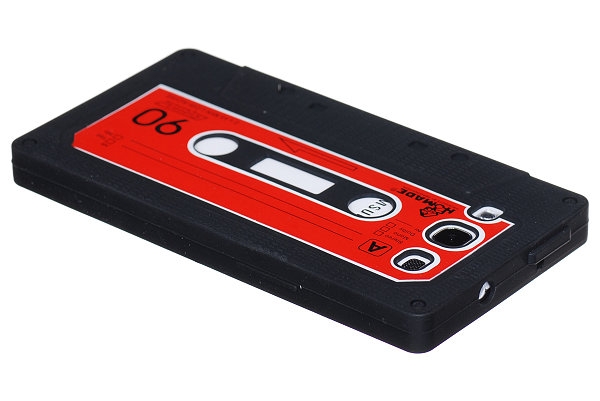 Cassette silikon skal till Samsung Galaxy S3 i9300 (Svart)