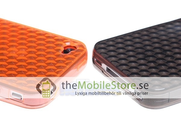 Hexagon FlexiCase Skal till iPhone 4S/4 (LILA)