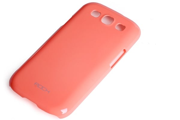 Rock Colorful Skal till Samsung Galaxy S3 i9300 + HD Skärmskydd (Orange)