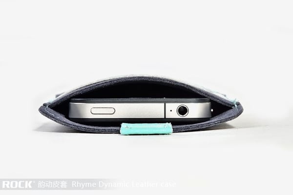 Rock Dynamic Pouch till iPhone 4/4s/3Gs  (Cream White)