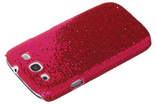 Sparkle Baksideskal tillSamsung Galaxy S3 i9300 (Magenta)