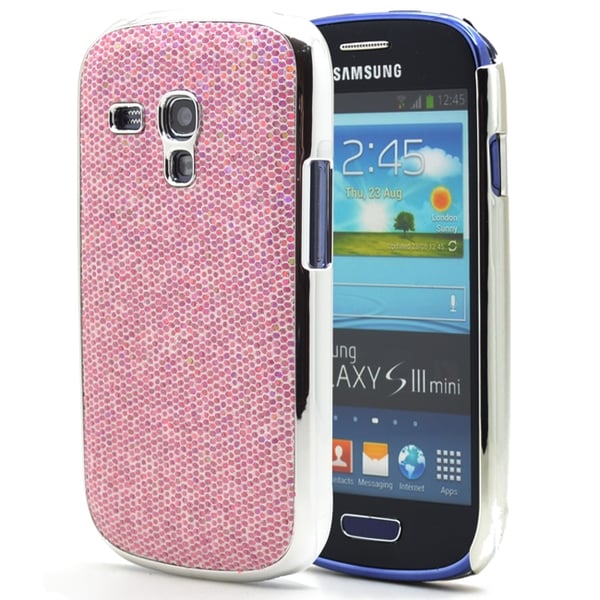 Sparkle Baksideskal tillSamsung Galaxy S3 mini i8190 (Rosa)