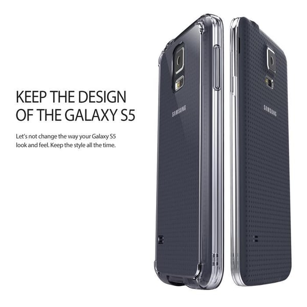 Ringke Fusion Skal till Samsung Galaxy S5 (Gold)