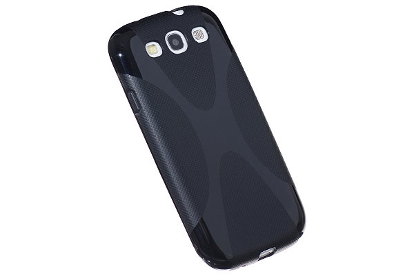 FlexiCase Skal till Samsung Galaxy S3 i9300 (Svart)