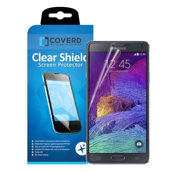 CoveredGear Skärmskydd av Slitstark Film Samsung Galaxy Note 4