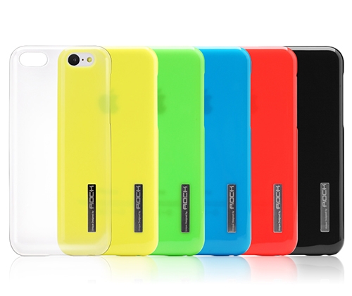 Rock Ethereal Bagtaske til Apple iPhone 5C (Gennemsigtig)