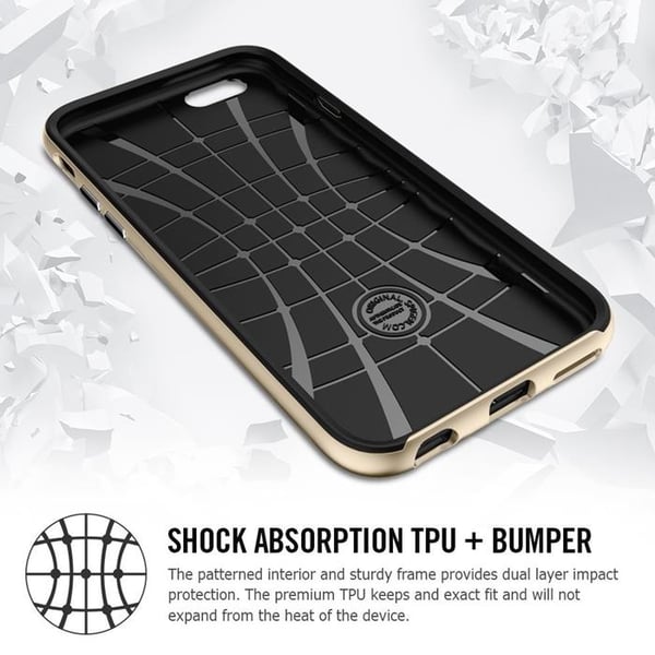 SPIGEN Neo Hybrid Skal till Apple iPhone 6(S) Plus (Vit)