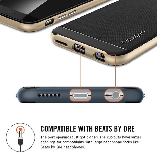 SPIGEN Neo Hybrid Skal till Apple iPhone 6(S) Plus (Vit)