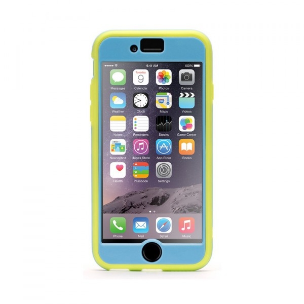 Griffin Identity Traction Skal till Apple iPhone 6(S) Plus - Blå/Lime