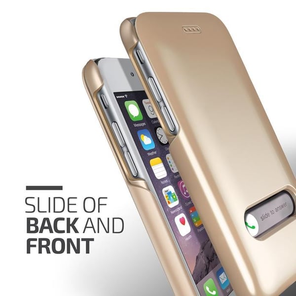 Verus Slim Slide Skal till Apple iPhone 6 / 6S  - Gold
