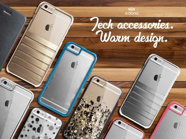 X-Doria Engage Folio Plånboksfodral till Apple iPhone 6(S) Plus - Rosa
