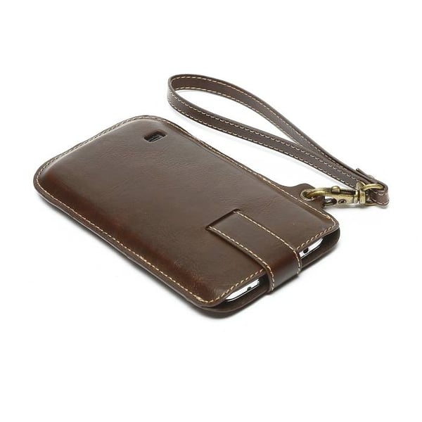 Zenus Hollywood Puoch Fodral till Samsung Galaxy S5 - Brun