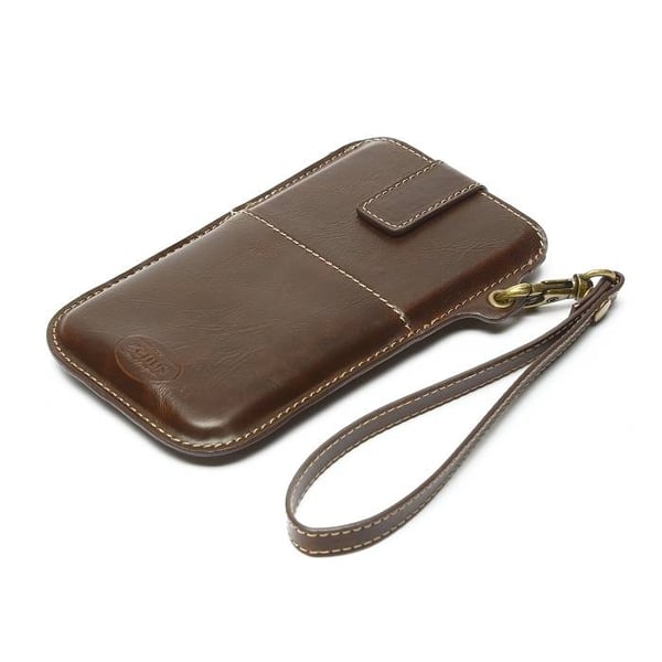 Zenus Hollywood Puoch Fodral till Samsung Galaxy S5 - Brun
