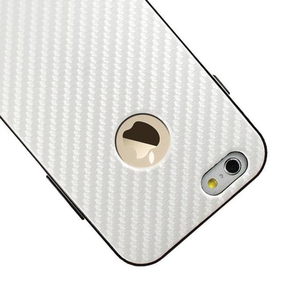 Mercury Bumper Skin Skal till Apple iPhone 6 / 6S  - Vit