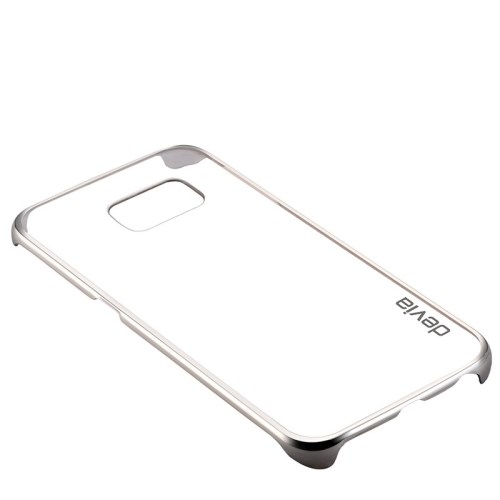 Devia Glimmer BaksideSkal till Samsung Galaxy S6 Edge - Silver