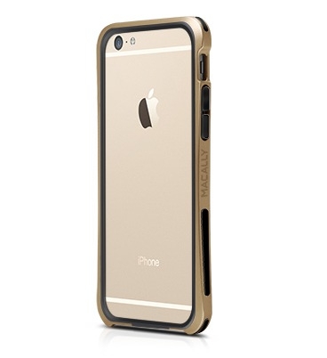 Macally Protective Frame till iPhone 6 / 6S  - Champagne