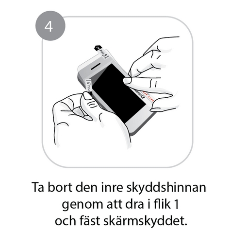 CoveredGear-näytönsuoja kestävällä kalvolla Samsung Galaxy S6 Edge -puhelimeen