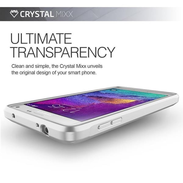 Verus Crystal Mixx Skal till Samsung Galaxy Note 4 - Vit