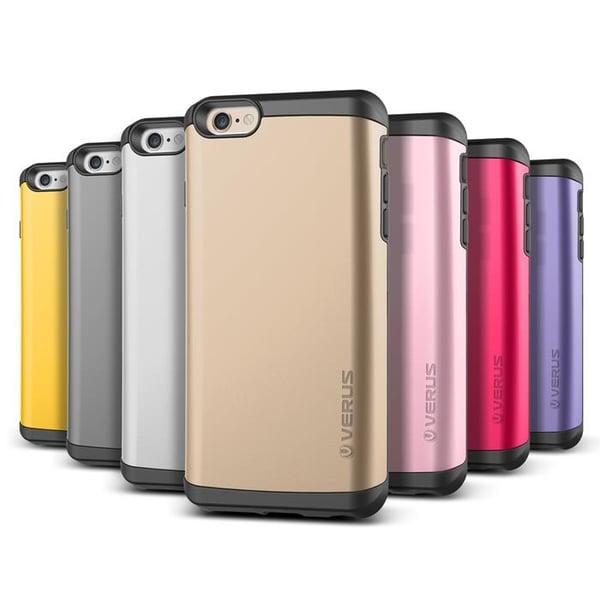 Verus Damda Veil skal med spegel till iPhone 6/6S - Magenta